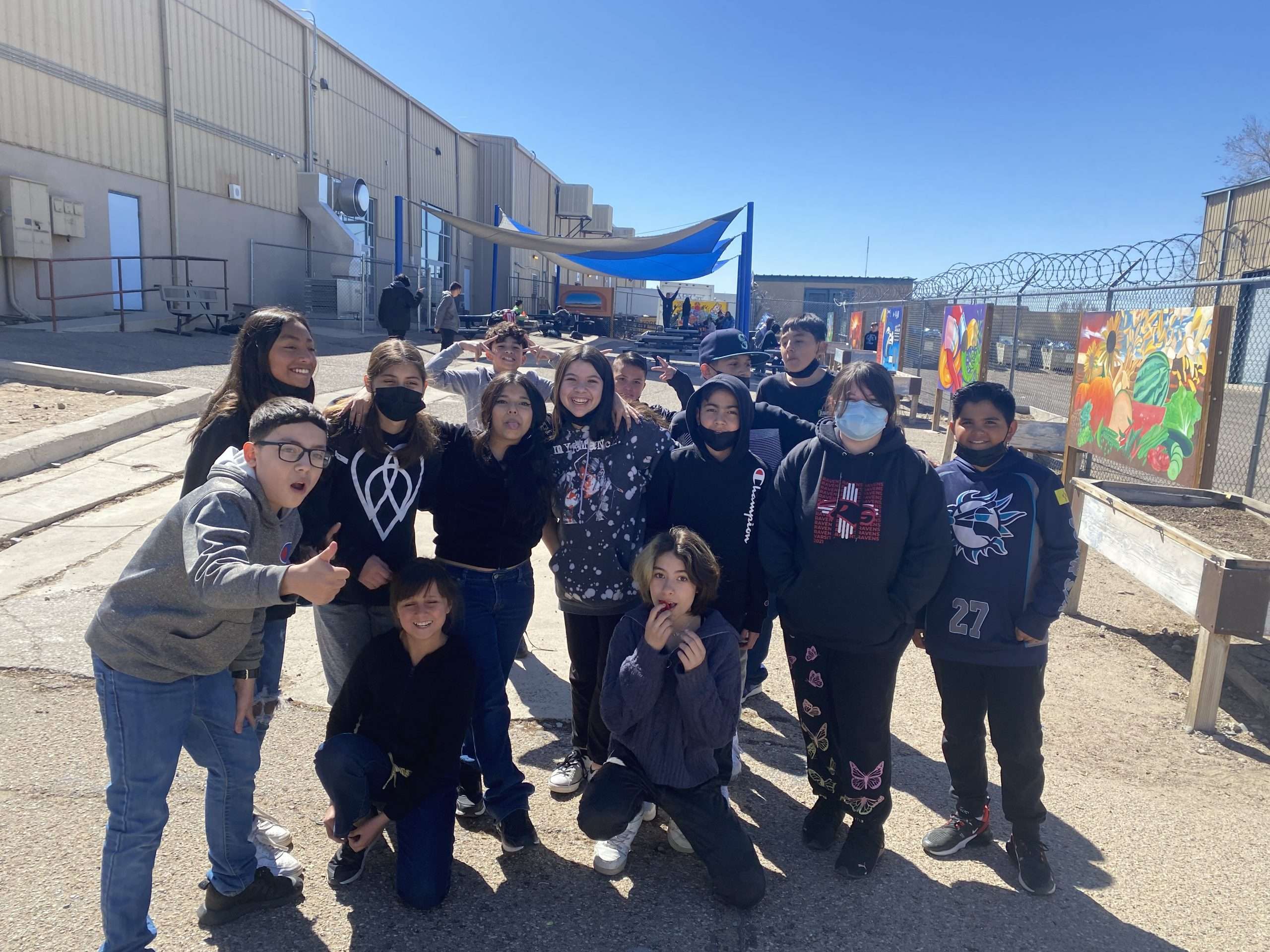 Community Schools - Group of Students